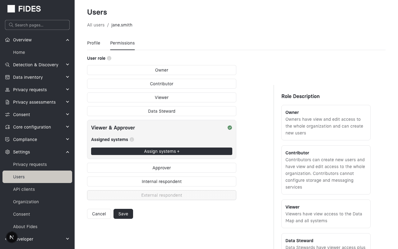 Set Approver Perms